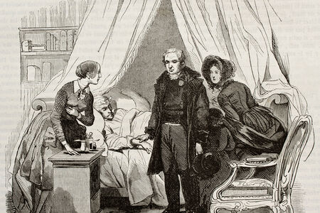 doctor visiting patient